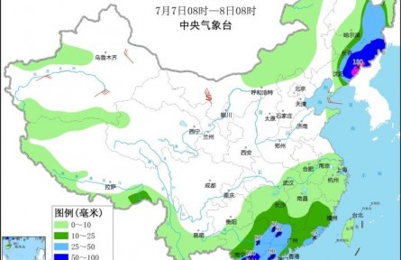 東北地區(qū)東部有強降雨 高溫黃色預(yù)警上線