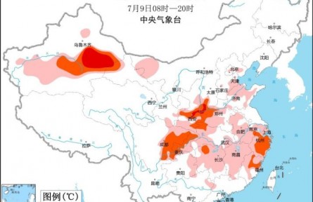 四川盆地江南等地高溫常駐 本周末華北黃淮多對流性降水