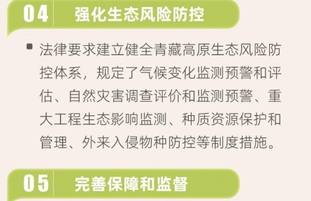 依法守護青藏高原生靈草木 一圖讀懂青藏高原生態(tài)保護法