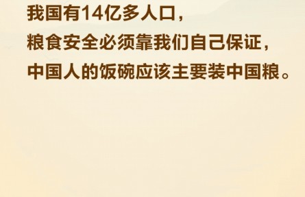 習言道｜讓農(nóng)民用最好的技術種出最好的糧食